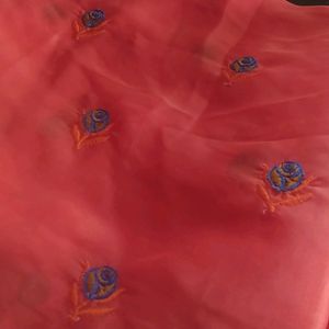 🧡💙Amma Light Weight Saree🧡💙