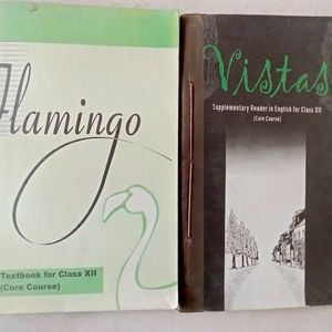 Vistas And Flamingo, English Books Class XII