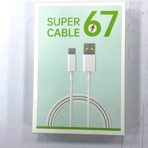 Original C Pin Mobile cable With Super 67 Vooc🎉