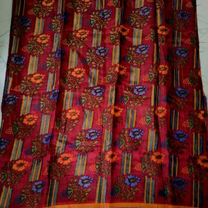 Chanderi Silk New Material 3.9 Metres