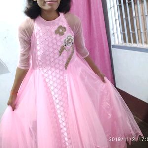 Baby Pink Cute Gown