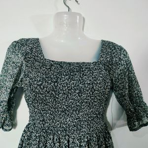 Black Printed Dressess (Women's)