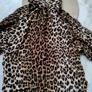 H&M Animal Print Shirt