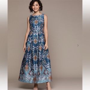 LABEL RITU KUMARFloral Print Maxi Dress