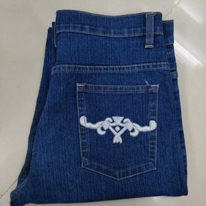 Westside Wide Leg Short Jeans For Women