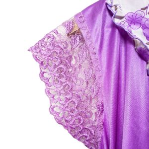 💜 Silk Fancy Nighty 💜