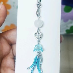 Blue Jelly Fish Phone Charms