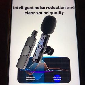 K8 Wireless Microphone For Content Creator New