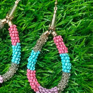 Multicolour Bead Earrings