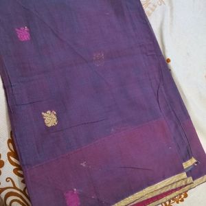 Price Drop 🔥 Purple Saree💜