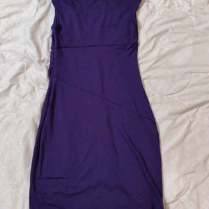 💜 Purple Bodycon Dress