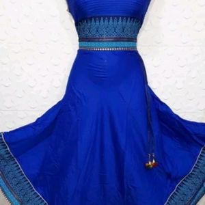 Designer Blue Anarkali