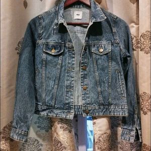 Max branded denim jacket and top