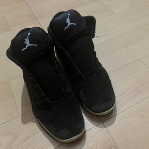 Nike Air Jordans Black Without Lace