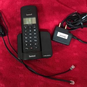 Beetel X90 Cordless 2.4Ghz Landline Phone with Cal