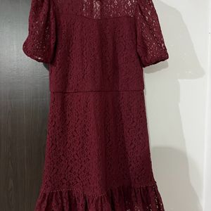 Rio Maroon Women Dress