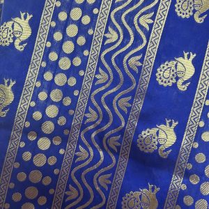 Navy Blue Saree