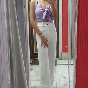 Tie Up Crop Top