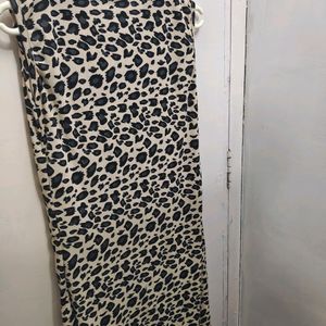 Tiger Print Bodycon Dress