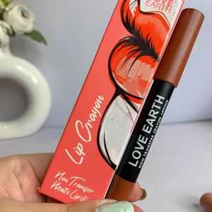 Love Earth Crayon Lipstick Shade - Coffee Rose