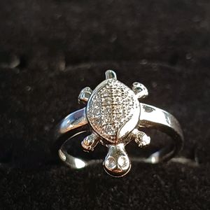 Pure SILVER Tortoise(Kachua) Ring 92.5