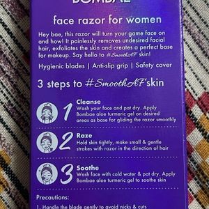 BOMBAE Face Razor Instant Painless Hair Removal