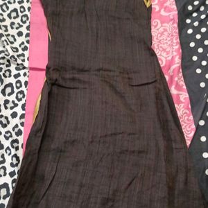 Brown Kurti Or Kurta