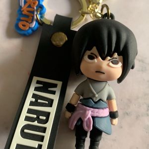 Sasuke Rubber Keychain | Naruto Anime