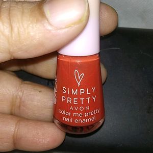 Avon Simply Pretty Color Me Pretty Nail Enamel - Code - Burnt Sand - NE04