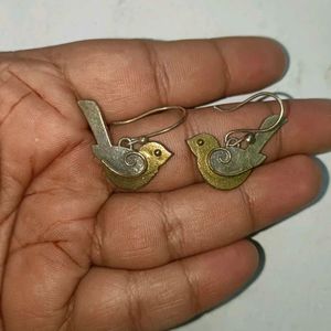 Small Bird Shaped Earings