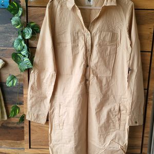 Max Shirt Dress With 2 Pockets