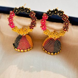 Multi Color Jhumka