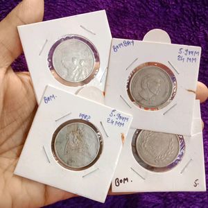 Old Coin 4 Pcs Comemrative