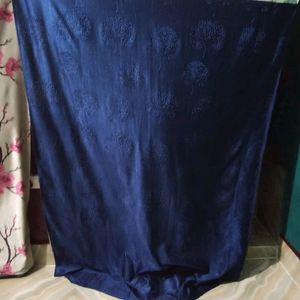 Navy Blue Curtain