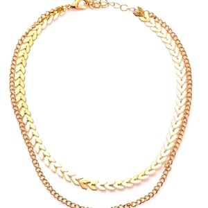 Gold Chems Necklace