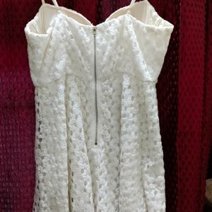 White Elegant Cami Dress