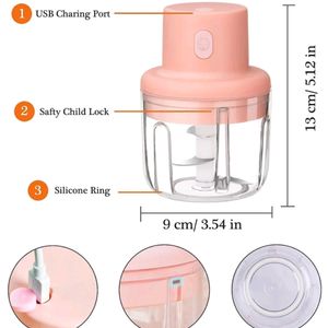 Kolor fish Electric Mini Garlic Chopper 250ml