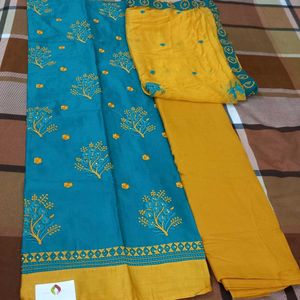 New Cotton Designer Dress Material