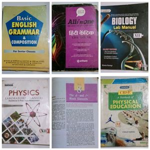 6 Books For Class 12th CBSE Board