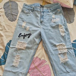 Stylish Ripped Jeans For Women