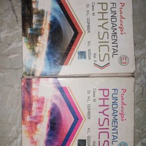 Pradeep Physics Class11 Books Both Vol 1&2