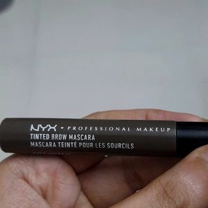 NYX Tinted Brow Mascara  (Shade Black)