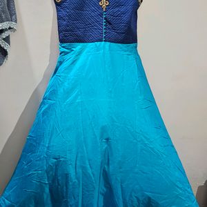 DARK BLUE COLOR DRESS