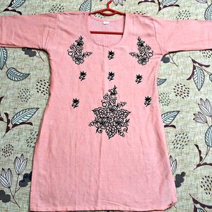 Short Embroidered Kurti