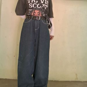 Y2k Printeresty Full Baggy Jeans👖