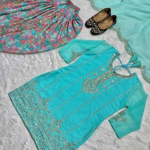 New Standard Beautiful Pakistani Dhoti Dress A One