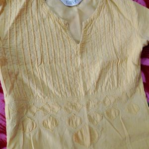 Yellow Kurti