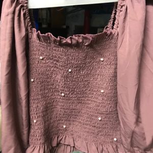 PluFfy Pink Top