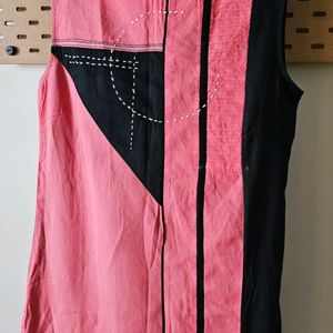 W Coral A-line Kurta