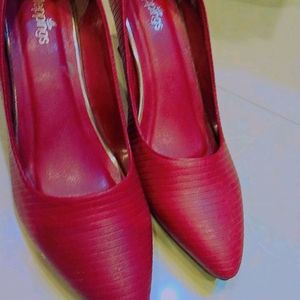 Maroon Heels Size 38